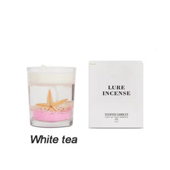 1pcs  Summer Sea  Jelly Wax Scented Candle Birthday for Girl Women Fragrance Candles  Decoration