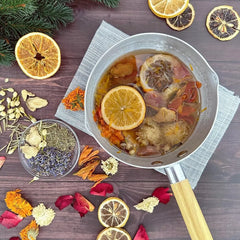 Simmering Potpourri Potpourri Simmer Pot AllNatural Handmade Stove Top Rose Lavender Dried Orange Slices Perfect for House Warm