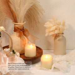 50 Pcs Mini Mason 3.5oz Scented Candles Bulk 10 Fragrances (Xmas Scent), Aromatherapy Candles