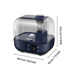 Sejoy 5L Humidifier for Bedroom Large Room Home Diffuser Aromatherapy Upper Water Household Spray Humidification Machine