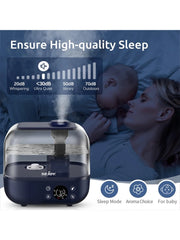 Sejoy 5L Humidifier for Bedroom Large Room Home Diffuser Aromatherapy Upper Water Household Spray Humidification Machine