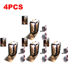 1-6PCS Pocket Candle Lantern Foldable Collapsible Wax Candles Lamps Birthday Wedding Table Decoration Outdoor Camping Light Tool