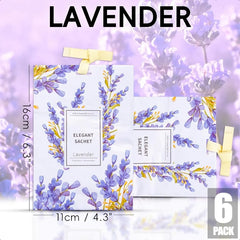 Scented Sachet for Drawers and Closets LongLasting Air Freshener Sachets Bags Hanging Potpourri Bags with Fragrances for House