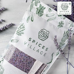 SPICES VILLAGE Lavender Dried Lavender Buds Natural Lavender Buds for Food 2 oz Herbal Tea Potpourri Wedding Confetti Pillow Ko