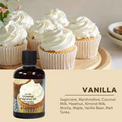 Universal Vanilla Fragrance Oil 5 fl oz Ultrasonic Diffusers Warmers Potpourri Aromatherapy Home Office Scented Oil