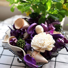 Spring Potpourri Bowl Filler Lavender Scented Potpourri Dried Flower Decorative Vase Filler Home Fragrance Perfume Sachet Bathr