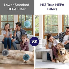 Levoit Air Purifier, True HEPA Air Cleaner for Allergies, Asthma and Pets, LV-H132-XR