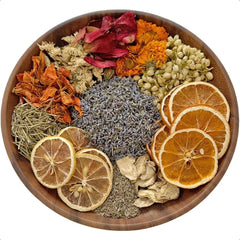 Simmering Potpourri Potpourri Simmer Pot AllNatural Handmade Stove Top Rose Lavender Dried Orange Slices Perfect for House Warm