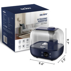 Sejoy 5L Humidifier for Bedroom Large Room Home Diffuser Aromatherapy Upper Water Household Spray Humidification Machine