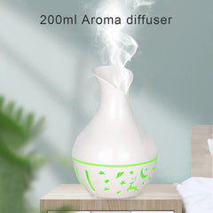 200ml Essential Oil Diffuser Air Humidifier USB Mist Maker Mini Humidificador with Colorful Light for Home Car Water Sprayer inc
