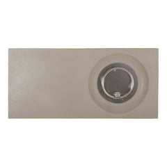 RECTANGLE 14.75' MGO FIRE PIT - 50 000 BTU