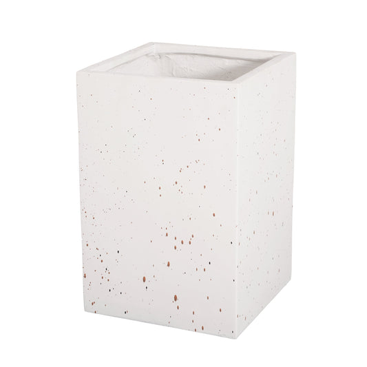 MGO Handmade Rectangle Planter Box, 20''H, White