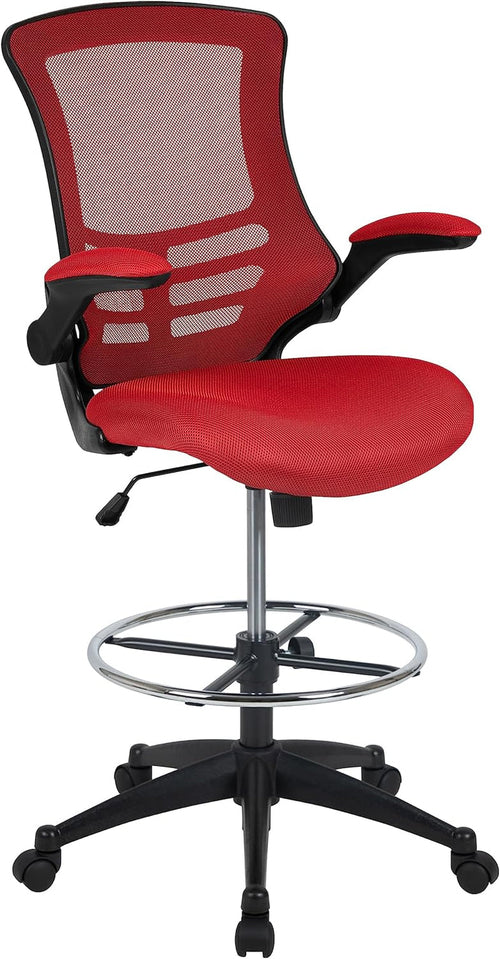 Kelista Mid-Back Swivel Office Chair with Adjustable Seat Height,
