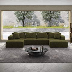 Oversized sponge cloud sofa,Modern Upholstered Sectional Sofa Couch