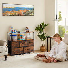 TV Stand for Bedroom, TV Dresser for 45 Inches, Media Console Table,