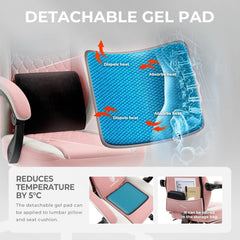 Gaming Chair Breathable Fabric Computer Chair with Pocket Spring