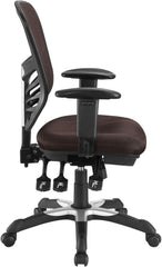 Articulate Ergonomic Mesh Office Chair in Brown