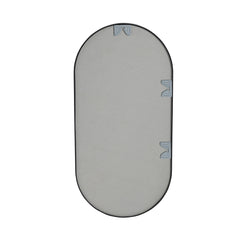 18 x 35 Inch Bathroom Mirror Black Aluminum Frame