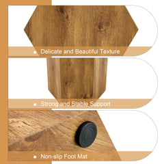 Modern MDF Coffee Table with Complex Texture Patterns, Stylish and