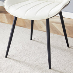 Table and chair set.Modern Black Marble Pattern MDF Dining Table Set -