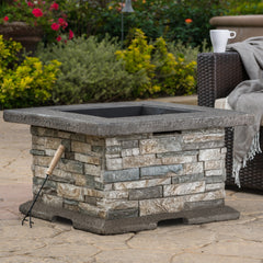 28' SQUARE MGO FIRE PIT