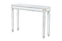 Mirror Console Table Vintage Wood Grain Carving Process Gorgeous and