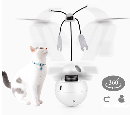 Robotumbler Laser Cat Toy - The Ultimate Feline Fun Machine!