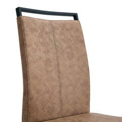 Dining Chairs,tech cloth High Back Upholstered Side Chair with