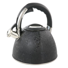 Mr. Coffee 3 Quart Stainless Steel Whistling Tea Kettle with Stay Cool