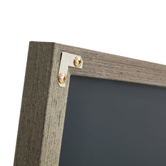 3rd generation gray solid wood frame full length mirror, dressing
