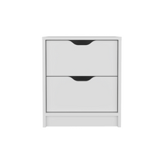 Basilea Modern 2-Drawer Nightstand