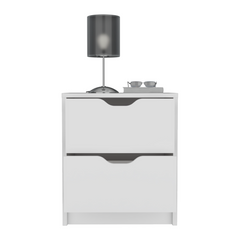 Basilea Modern 2-Drawer Nightstand