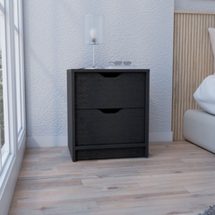Basilea Modern 2-Drawer Nightstand