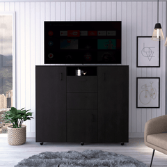 Milano Modern Two-Door Cabinet Dresser With Storage
