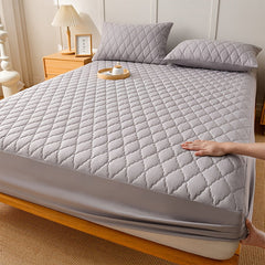 Luxury Quilted Waterproof Mattress Protector  Hypoallergenic