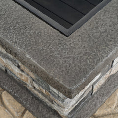 28' SQUARE MGO FIRE PIT