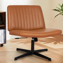 Criss Cross Chair,Armless Cross Legged Office Chair,Wide Comfty Desk