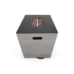 56' RECTANGLE MGO FIRE PIT - 50 000 BTU