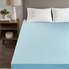 Memory Foam Mattress Topper, Cooling Gel Infused, Hypoallergenic, Pressure Relief, Queen Size