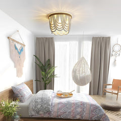 Bohemian Lighting Bohemian Chandelier Handmade Beaded Chandelier