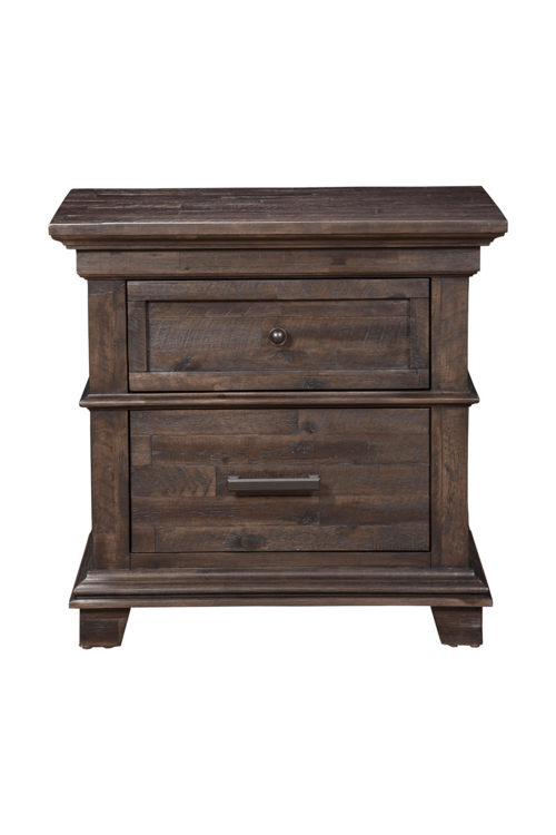 Napa Valley-Inspired Newberry 2 Drawer Nightstand