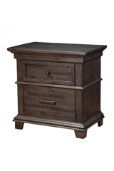Napa Valley-Inspired Newberry 2 Drawer Nightstand