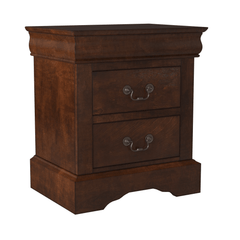 West Haven Cappuccino 2 Drawer Nightstand