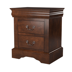 West Haven Cappuccino 2 Drawer Nightstand