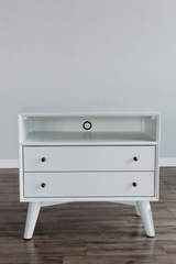 Flynn Grand Mid-Century Modern Nightstand