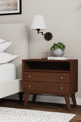 Flynn Grand Mid-Century Modern Nightstand