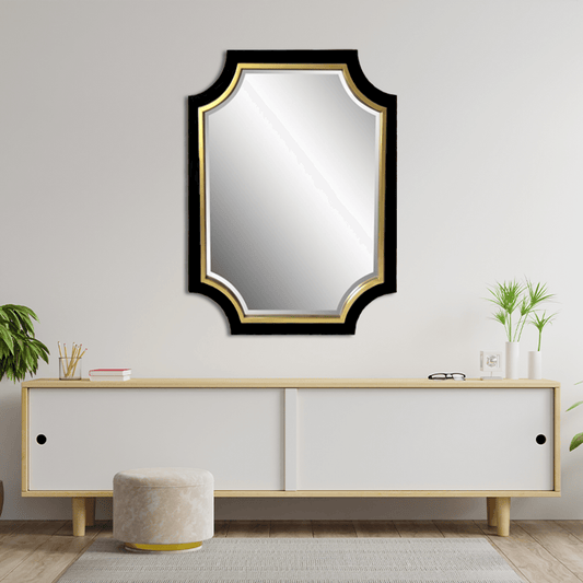 Chanelle Scalloped Wall & Vanity Mirror