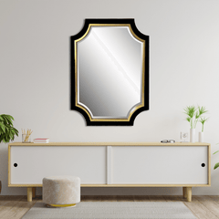 Chanelle Scalloped Wall & Vanity Mirror