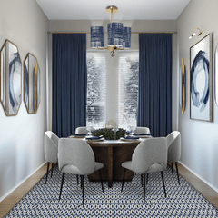 Mia Modern Brushed Gold/Silver Octagon Tray Frame Wall Mirror