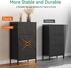 Dresser for Bedroom Nightstand Small Dresser Chest of Drawers End